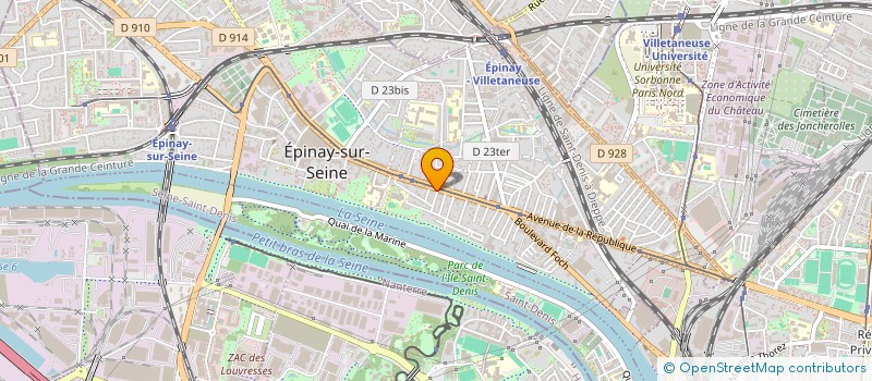 localisation de l'entreprise GOLDEN GAMES à EPINAY-SUR-SEINE