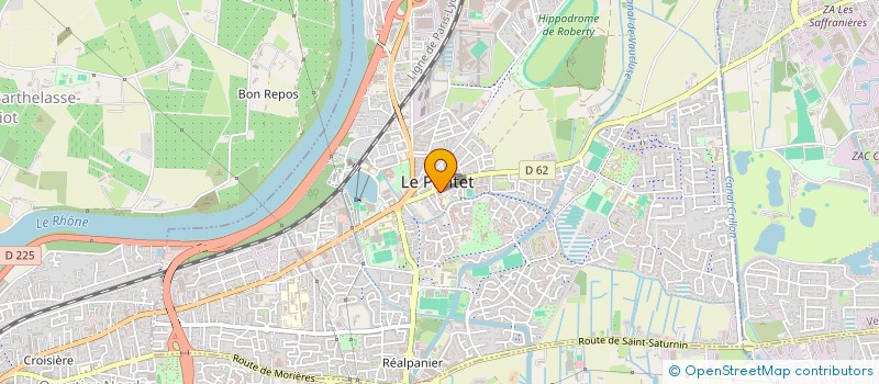 localisation de l'entreprise GOLDEN GIRL  LE PONTET