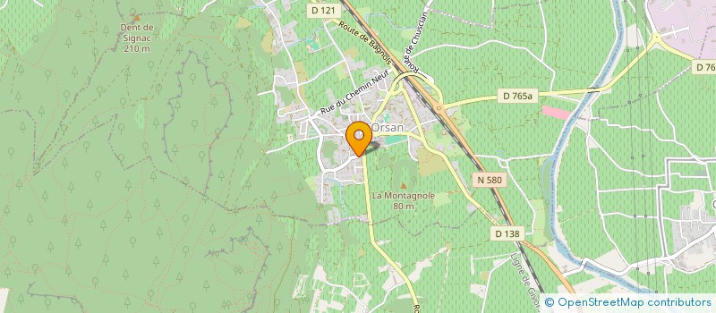 localisation de l'entreprise GOLDEN GOAT  ORSAN