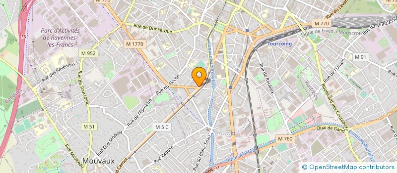 localisation de l'entreprise GOLDEN GROUP à TOURCOING