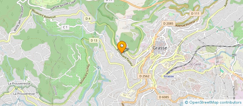 localisation de l'entreprise GOLDEN HEART LIMITED  GRASSE