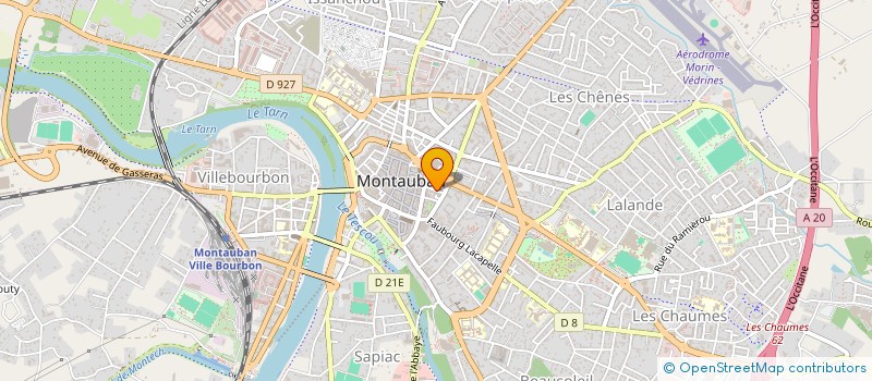 localisation de l'entreprise GOLDEN HEART YISSANOU à MONTAUBAN