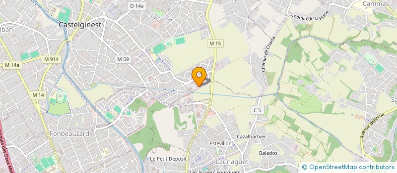 localisation de l'entreprise GOLDEN IMPORT  CASTELGINEST