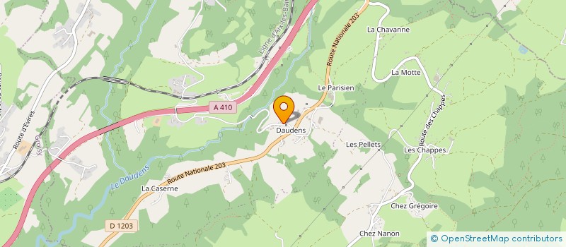 localisation de l'entreprise GOLDEN INVEST  FILLIERE