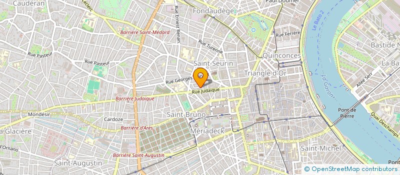 localisation de l'entreprise GOLDEN KHAI CORPO  BORDEAUX