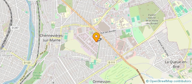 localisation de l'entreprise GOLDEN LEAF EVENTS & CATERING  CHENNEVIERES-SUR-MARNE