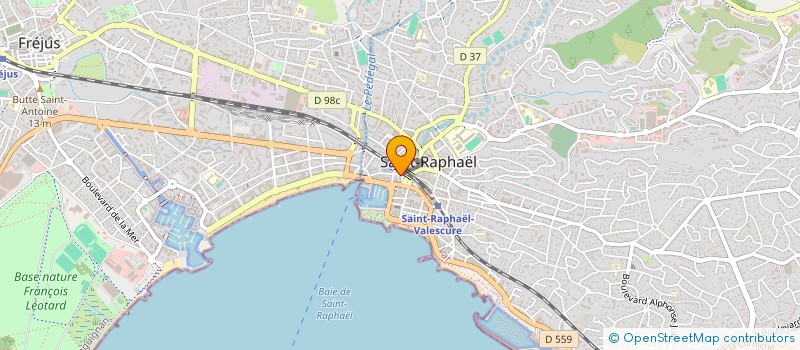 localisation de l'entreprise GOLDEN LEMON  SAINT-RAPHAEL