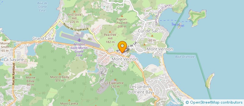 localisation de l'entreprise GOLDEN LINE WHOLESALE  SAINT-MARTIN