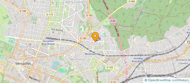 localisation de l'entreprise GOLDEN OASIS  VERSAILLES