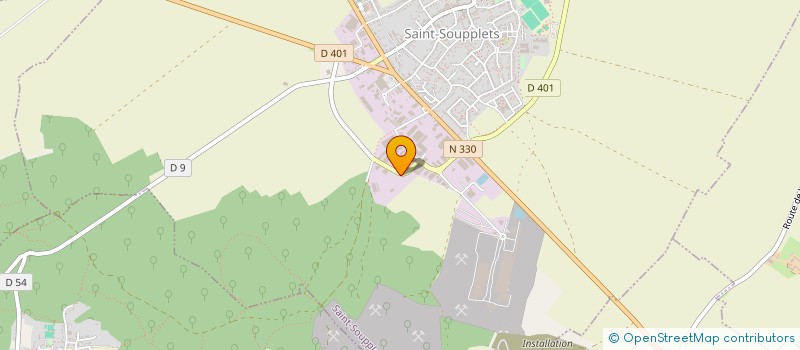 localisation de l'entreprise GOLDEN PARKING  SAINT-SOUPPLETS