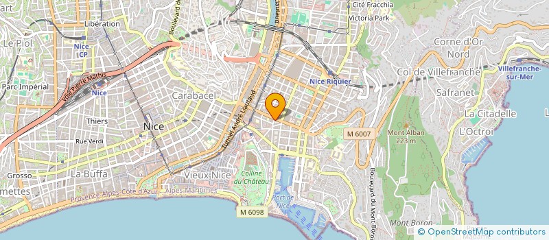 localisation de l'entreprise GOLDEN PLATE à NICE
