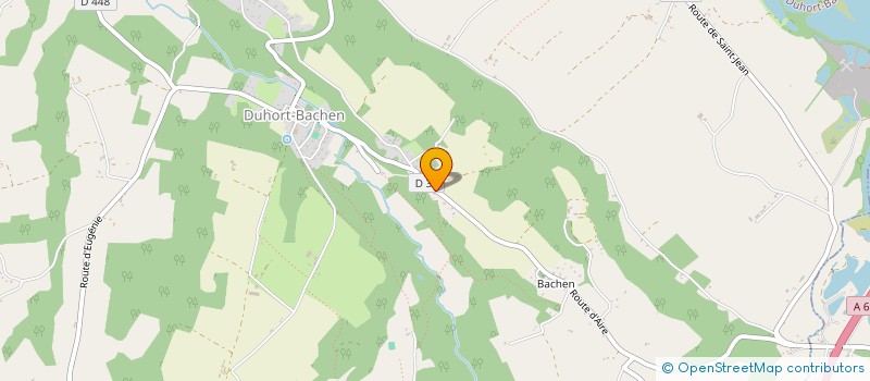 localisation de l'entreprise GOLDEN PRINT  DUHORT-BACHEN