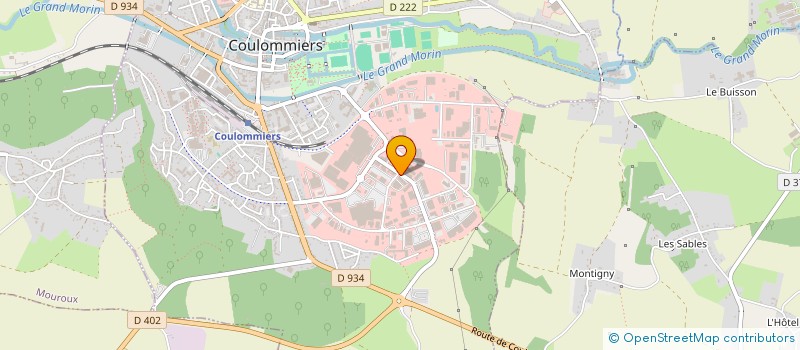 localisation de l'entreprise GOLDEN'S GYM à COULOMMIERS