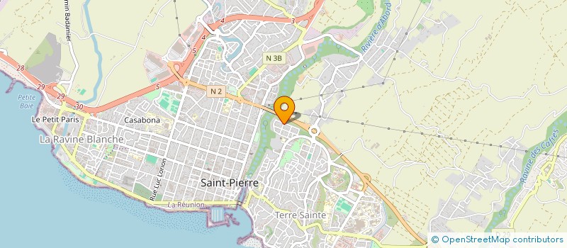 localisation de l'entreprise GOLDEN SANDS à SAINT-PIERRE