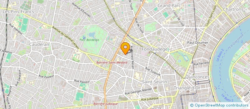 localisation de l'entreprise GOLDEN SCI  BORDEAUX