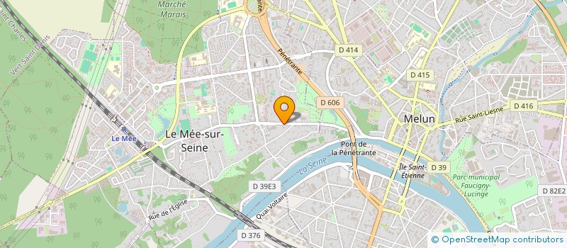 localisation de l'entreprise GOLDEN SERVICES  LE MEE-SUR-SEINE
