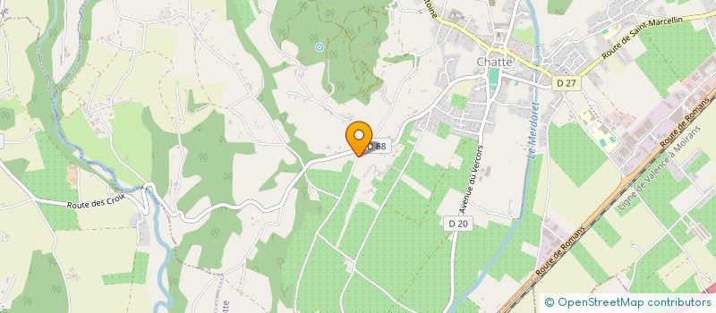 localisation de l'entreprise GOLDEN SOLAR  CHATTE