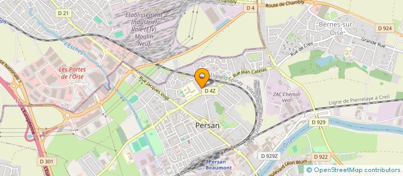 localisation de l'entreprise GOLDEN SPA  PERSAN