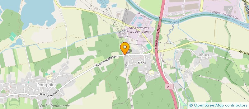 localisation de l'entreprise GOLDEN SPACE  PONTPOINT