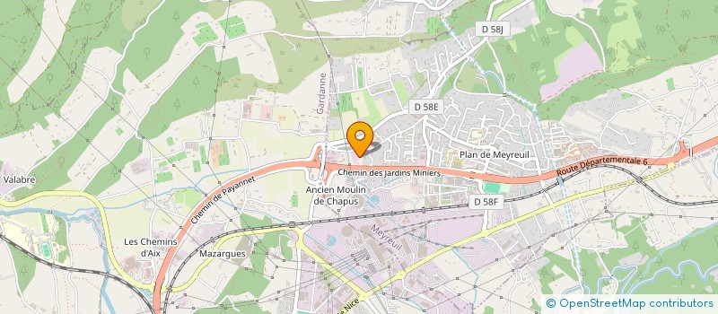 localisation de l'entreprise GOLDEN STATE  MEYREUIL