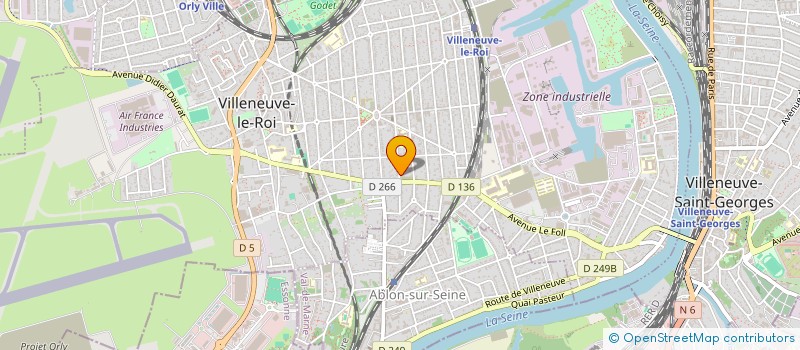 localisation de l'entreprise GOLDEN SUPPLIES INTERNATIONAL  VILLENEUVE-LE-ROI