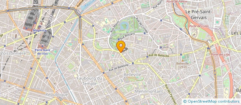 localisation de l'entreprise GOLDEN TECHNOLOGY à PARIS