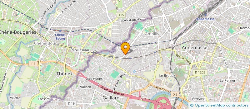 localisation de l'entreprise GOLDEN VANILLA  GAILLARD