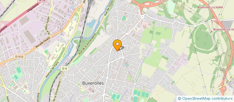 localisation de l'entreprise GOLDEN ZITOUNE  BUXEROLLES