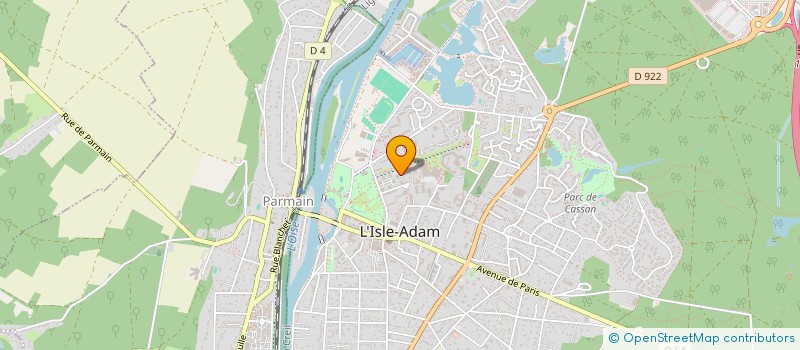 localisation de l'entreprise GOLDENBERG FINE ART  ISLE ADAM