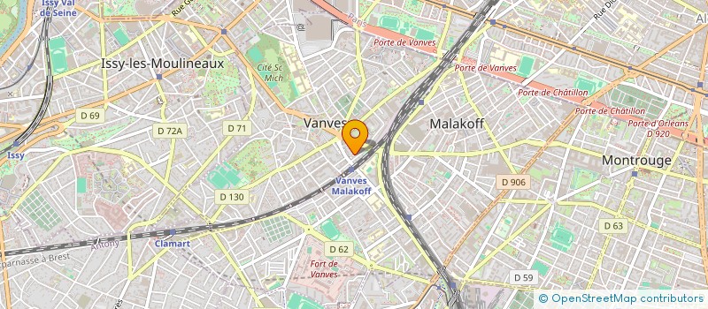 localisation de l'entreprise GOLDENIA STUDIOS  VANVES