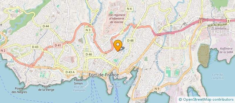 localisation de l'entreprise GOLDENRESA  FORT-DE-FRANCE