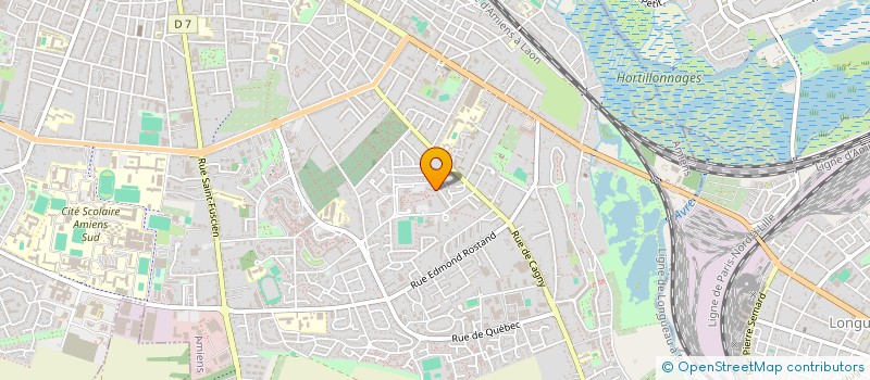 localisation de l'entreprise GOLDFINCH à AMIENS