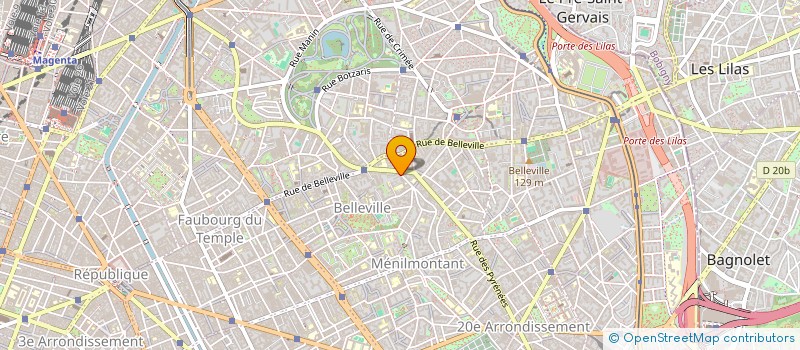 localisation de l'entreprise GOLDFINGER  PARIS