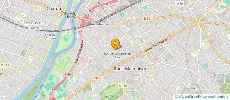 localisation de l'entreprise GOLDIMMO à RUEIL-MALMAISON