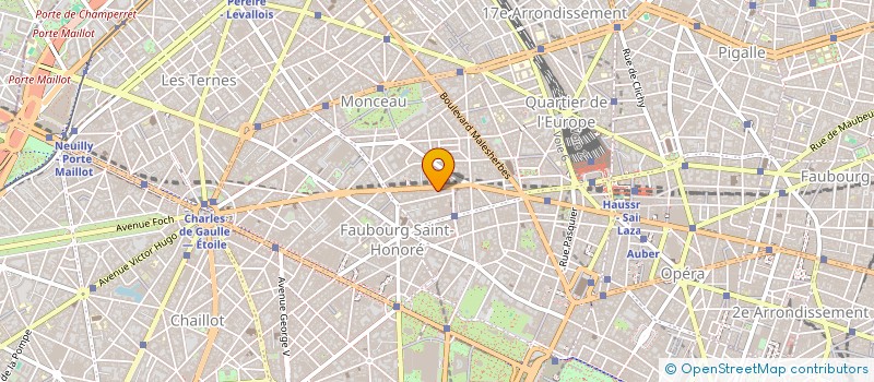 localisation de l'entreprise GOLDING 1  PARIS