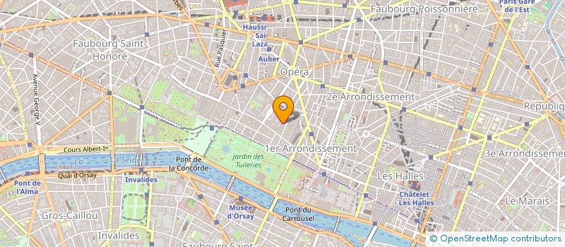 localisation de l'entreprise GOLDINVESTMENT à PARIS