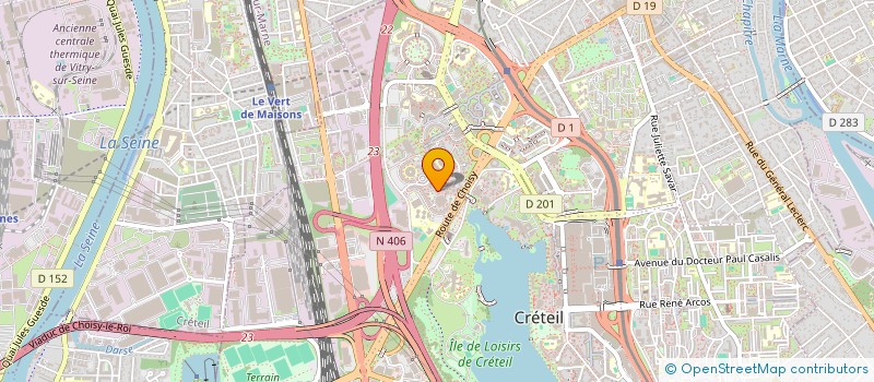 localisation de l'entreprise GOLDIPRINT  CRETEIL