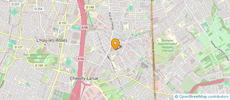 localisation de l'entreprise GOLDLINE FIRST  L'HAY-LES-ROSES