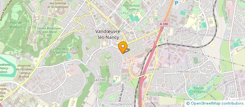 localisation de l'entreprise GOLDMANN  VANDUVRE-LES-NANCY