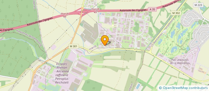 localisation de l'entreprise GOLDNER SARL à HŒRDT