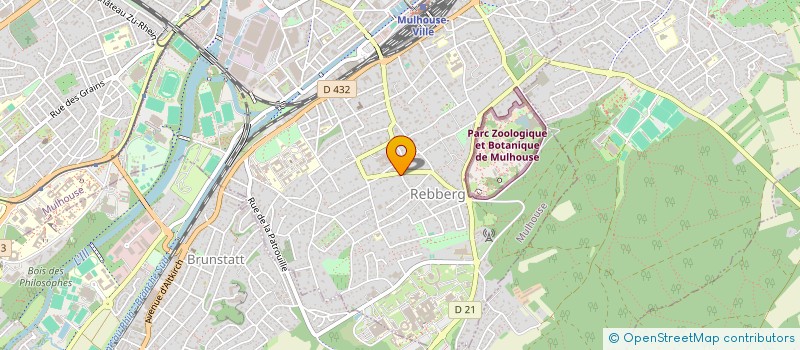 localisation de l'entreprise GOLDRAD  MULHOUSE