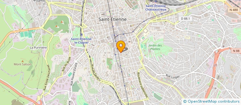localisation de l'entreprise GOLDREAM SERVICES à SAINT-ETIENNE