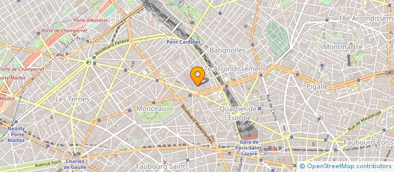 localisation de l'entreprise GOLDREST HOLDING à BOIS-COLOMBES