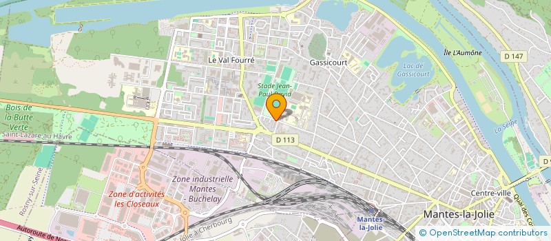 localisation de l'entreprise GOLDRIVE  MANTES-LA-JOLIE