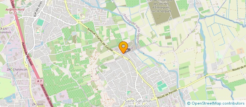 localisation de l'entreprise GOLDSER FRANCE  VEDENE