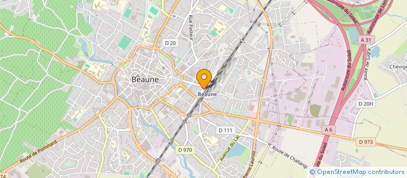 localisation de l'entreprise GOLDSHARK à BEAUNE