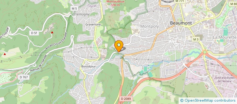 localisation de l'entreprise GOLDSKIES  BEAUMONT