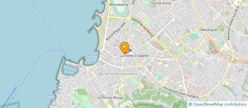 localisation de l'entreprise GOLDSMITH à MARSEILLE