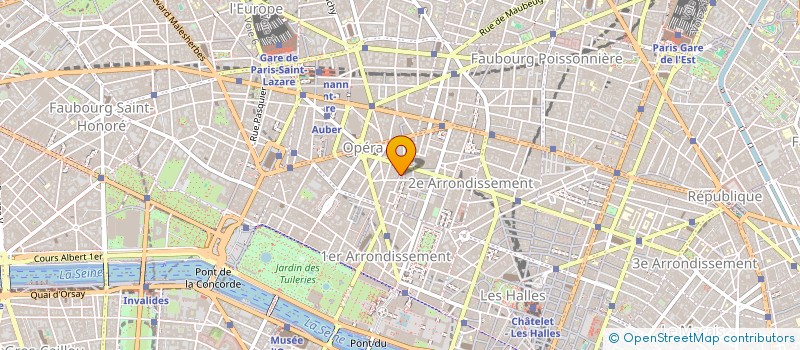 localisation de l'entreprise GOLDSTEIN ET MOUCHEL  PARIS