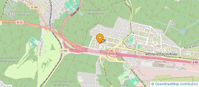 localisation de l'entreprise GOLDWILL à VELIZY-VILLACOUBLAY